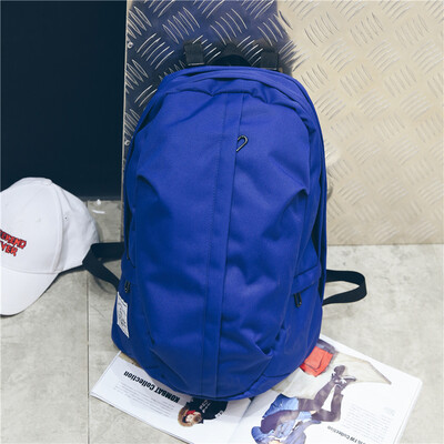 

Simple fashion male bag college student schoolbag computer backpack Korean version leisure trendy male backpack couple shoulder ba