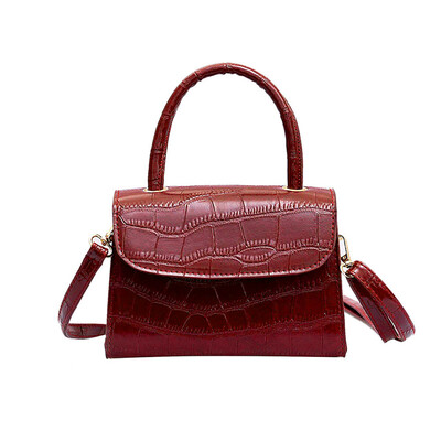 

Crocodile Pattern Fashion Women Handbag Small Tote Bags Ladies Crossbody Messenger Bag Luxury Women Bags Bolsa Mujer T30