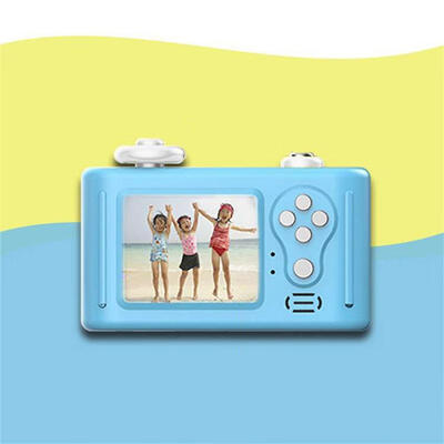 

D3 Plus Digital Video Camera Creative Panda DIY Camera For Kids With Soft Silicone Protective Shell Learn Mini Camera