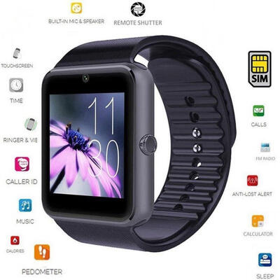 

Bluetooth Smart Wrist Watch DZ09 Touch screen Phone Mate for All SMART PHONES