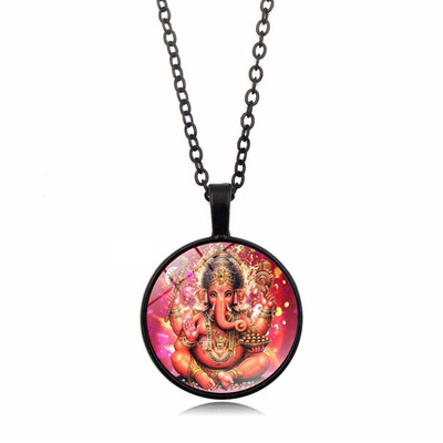 

Vintage Statue Necklace Decoration Jewelry For Women Men
