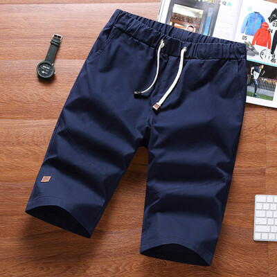 

Tailored Fashion Mens Casual Pure Color Pocket Overalls Wind Overalls Shorts