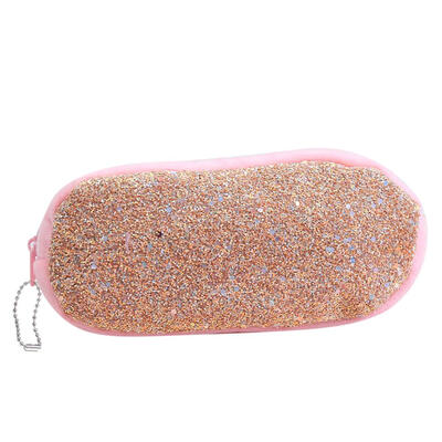 

Creative Women Girls Cosmetics Storage Bag Corduroy Sequins Pencil Bags