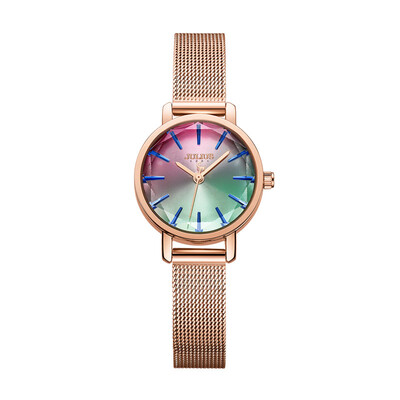 

Watch womens steel belt small fashion tide ins wind temperament simple waterproof new quartz watch