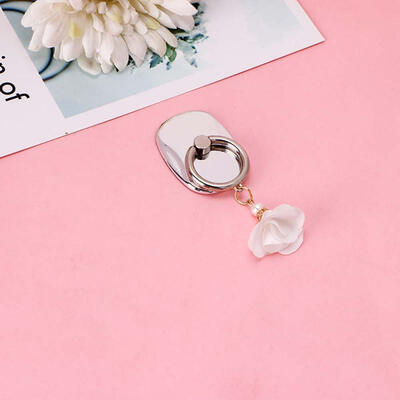 

Cell Phone Finger Ring Holder Universal Phone Stand Mount Support With Pendant