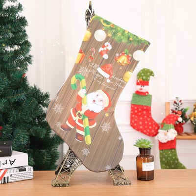 

Toponeto Merry Christmas Plush Tree Hanging Gift Candy Large Socks Decoration