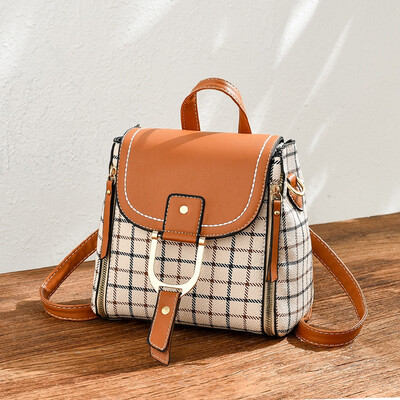 

Ladies new wave Joker fashion summer small fresh backpack shoulder bag shoulder Messenger bag