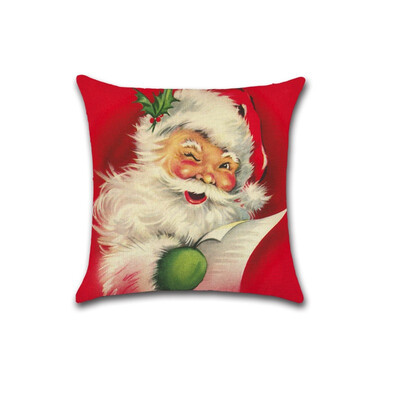 

Festive Pillowcases Elegant Nice Pillowslip Pattern Father Christmas
