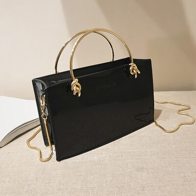 

New texture casual bag female 2019 new Korean version of the wild single shoulder slung fashion portable chain small square bag