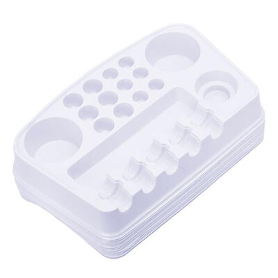 

10pcs Disposable Plastic Tattoo Ink Holder Stand Tattoo Pigment Container
