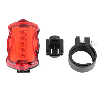 

Greensen Bike Bicycle Cycling Tail Lights Lamp 5 LED Taillight Rear Light Accessories Bike Tail Lamp Bike Taillights