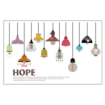 

Chandelier Wall Stickers Tv Background Decorative Painting Waterproof Stickers
