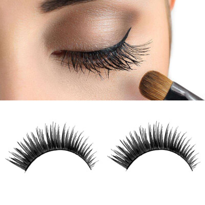 

〖Follure〗1Pair Luxury 3D False Lashes Fluffy Strip Eyelashes Long Natural Party