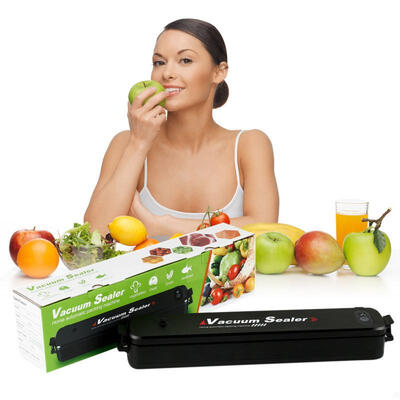 

Household Food Vacuum Sealer Machine Sealing Tool Keep Fresh Food Packaging Machine Vacuum Sealer PackerUK Plug