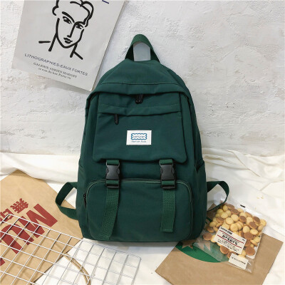 

Ins bag female Korean high school students Joker large capacity Mori ancient computer bag backpack