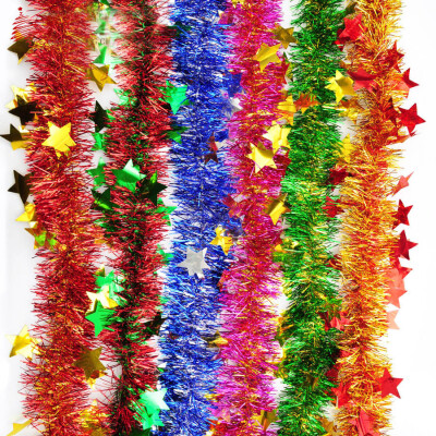 

Tailored Colorful Garland Bar Christmas Tree Decoration Xmas Party Hanging Ornaments