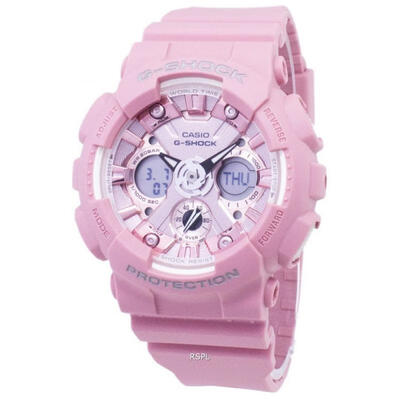 

Casio G-Shock GMA-S120DP-4A Digital Watch Waterproof Wristwatch With Soft Resin Band - Pink