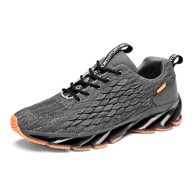 

Fish scales flying weaving blade TPU mens sports
