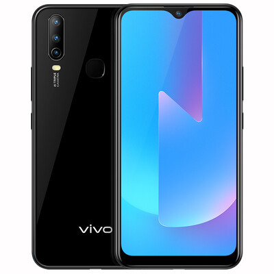 

Vivo U3x 3GB64GB midnight black 5000mAh large battery 18W dual engine flash charging super wide-angle AI three-photographer 665 665 processor full Netcom 4G mobile phone