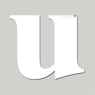 

Toponeto Mirror Wall Sticker 26 Letters DIY Art Mural Home Decor Acrylic Decals Silver