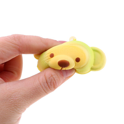 

Tailored Cute Monkey Stress Reliever Scented Super Slow Rising Squeeze Toy Keychain 7cm