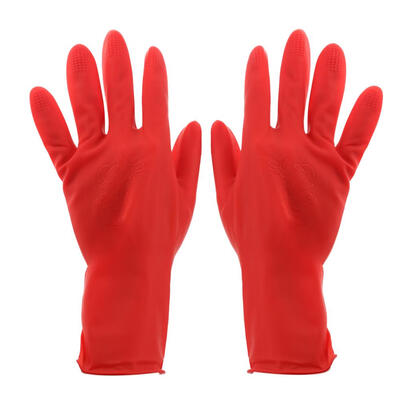 

1 Pair Women Natural Latex Gloves Rubber Wear Resistant Working Gloves