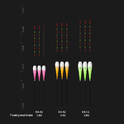 

Intelligent alarm bite hook color electronic drift luminous drift microgravity induction night fishing float fishing gear buoy who