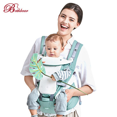 

Bethbear Hipseat Newborn 4 in 1 Ergonomic Baby Carrier Kid Sling Backpack