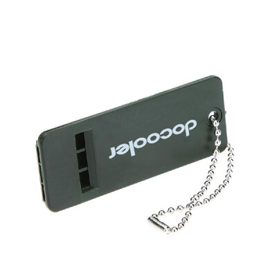 

Docooler 1pc Outdoor Camping Hiking Adventure Survival Rescue Emergency Signal Whistle