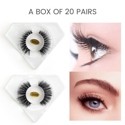 

Tailored 20 Pairs Of 3D Mink With Soft Long Curly And Warped Many Layer Eyelashes