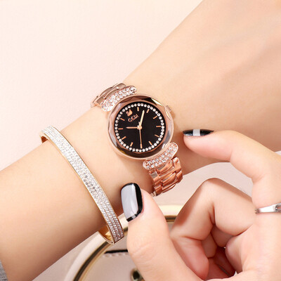 

Womens Watches Womens Watches Girls Tables Simple Steel Belts Waterproof Casual Students Womens Quartz Watches