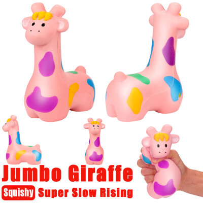 

Gotoamei 20cm Squishie Jumbo Super Big Giraff Slow Rising Cream Squeeze Scented Cure Toys