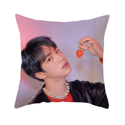 

Kpop BTS New Album MAP of The Soul Persona Concept Square Throw Pillow Cover Pillowcase Photo Printing