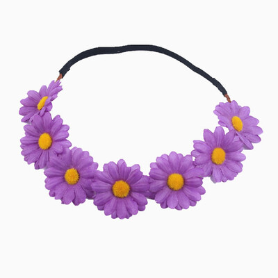 

〖Follure〗Hair Bands For Women Hair Accessories Boho Daisy New Wreath Festival Scrunchy