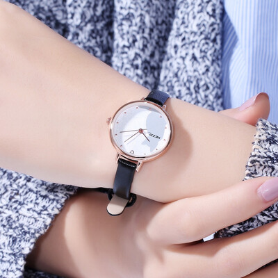

Watch female student girl heart small fresh Japanese cute wild cat Korean version of the simple temperament small thin b