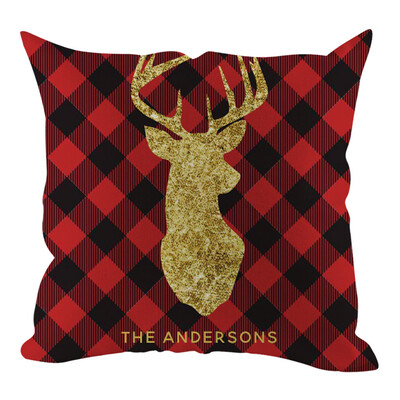 

Siaonvr Christmas Pillow Cover Pillowcases Decorative Sofa Cushion Cover Home Decoration