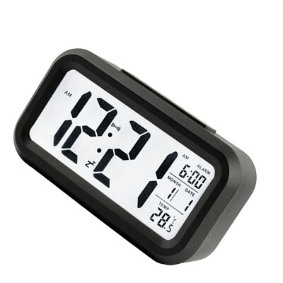 

Electric Desktop Clock Electronic Alarm Digital Big LED Screen Clock Date Time Calendar Desk Watch