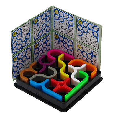 

Siaonvr Small Portable Magical Three-dimensional Puzzle Brain Game