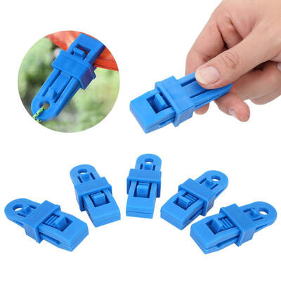 

Greensen 5pcs Outdoor Camping Fixing Plastic Tent Clamp Clothes Hanging Arranging Clips
