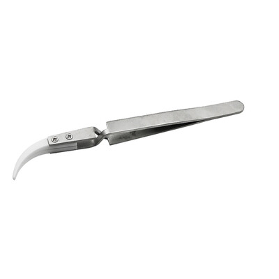 

〖Follure〗Heat Resistant Anti-static Stainless Steel Ceramic Tweezers For RDA RBA DIY Vape