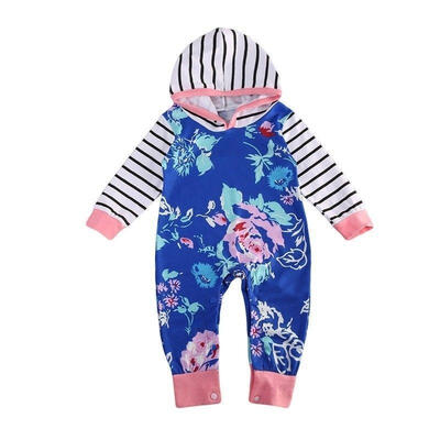 

Newborn Kids Toddler Baby Girl Floral Clothes Jumpsuit Romper Bodysuit Outfits