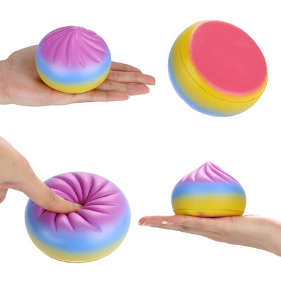 

YIWULA Color buns Scented Charm Slow Rising Squeeze Stress Reliever Toy