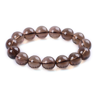 

Natural tea crystal bracelet for men&women accessories