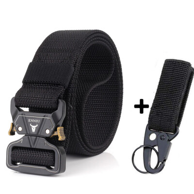 

Military Equipment Army Belt Men Tactical Designer Canvas Jeans Belt Casual Thick Nylon Black Belt Waist Belt Men Accessories