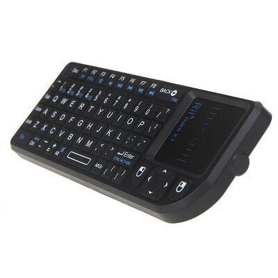 

Rii® mini X1 Handheld 24G Wireless Keyboard Touchpad Mouse for PC Notebook Smart TV Black