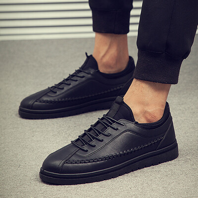 

Mens shoes summer new mens England wild Korean version of the trend of casual shoes shoes shoes tide shoes warm plus velvet shoes