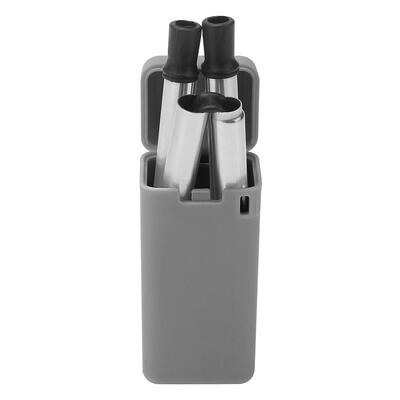 

Portable Folding Reusable Stainless Steel Drinking Straw Cleaning Rod Kits