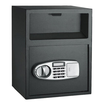 

Home Office Digital Safe Box Depository Drop Deposit Front Load Cash Vault Lock