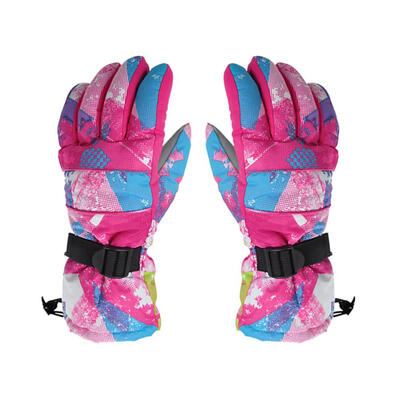 

Professional Winter Ski Gloves Waterproof Windproof Warm Gloves Female