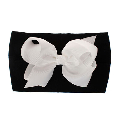 

SUNSIOM Soft Baby Girls Kids Toddler Bow Hairband Headband Turban Big Knot Head-Wrap New